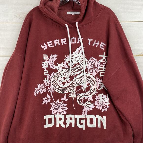 Greyson Threads Hoodie XL Red Year Of The Dragon 2024 Hooded Sweatshirt Pullover - Picture 2 of 9